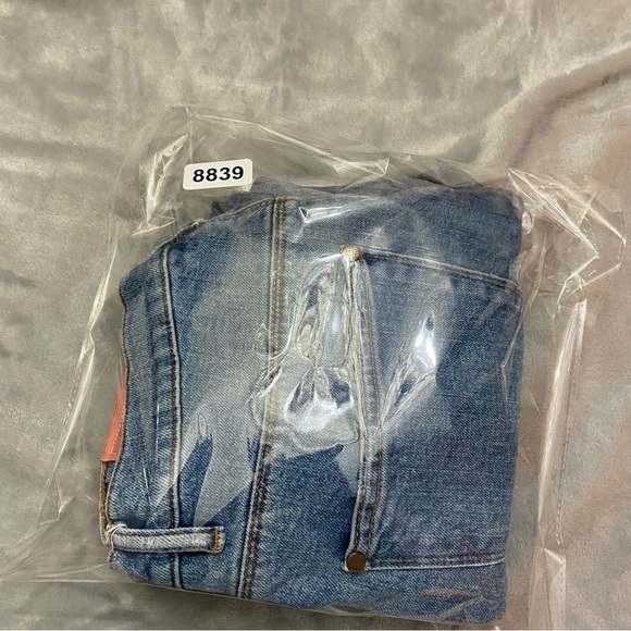 Acne studios Bla Konst max mid ripped Slim Fit Ripped Knee Jeans 28839 - Picture 13 of 13